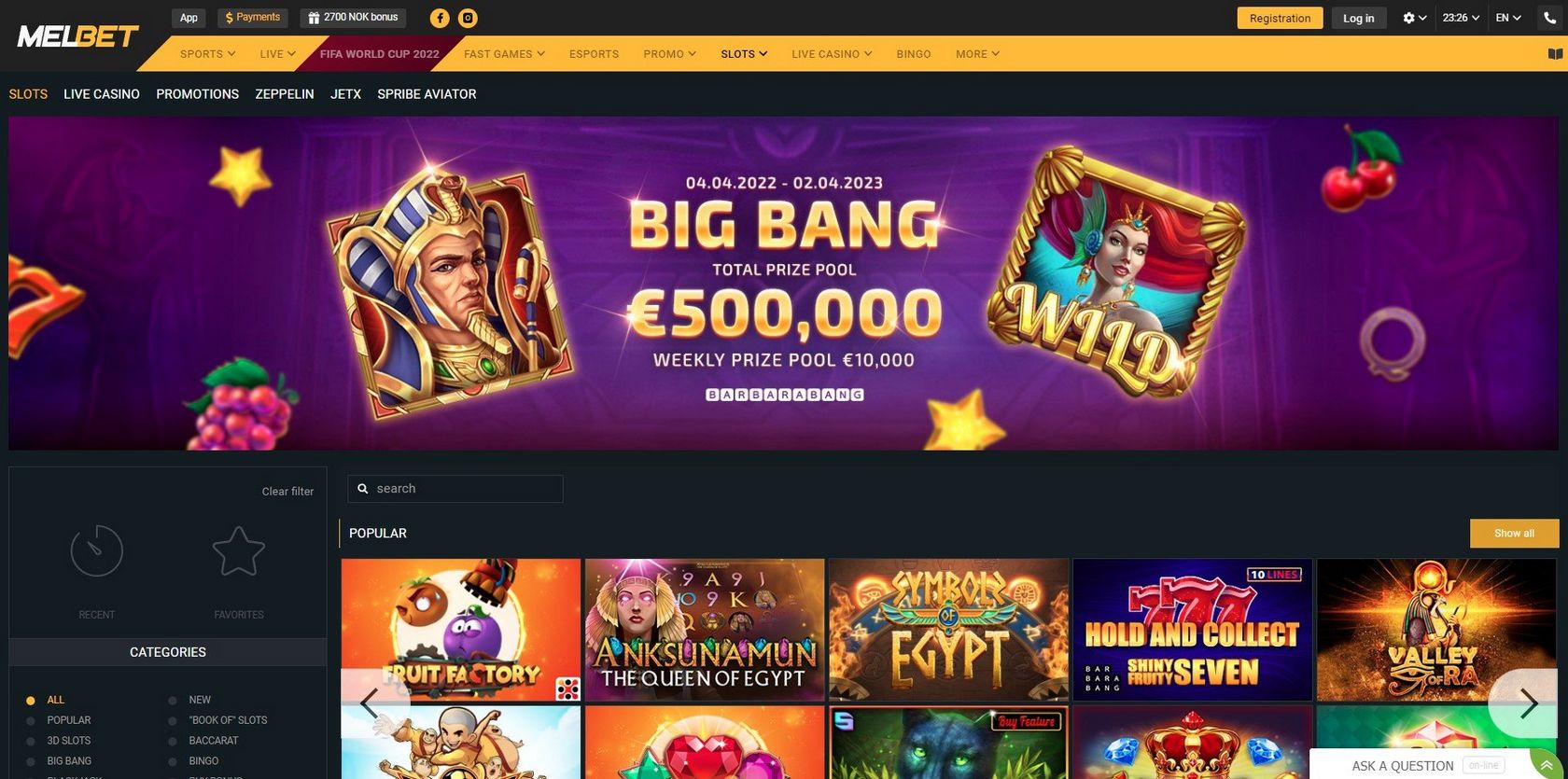 MELBET CASINO